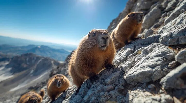 Logo Murmeltierbande | © Canva | KI generiert