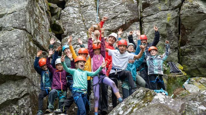 Gruppenbild Murmeltierbande | © JDAV Fulda | Saskia Kessler