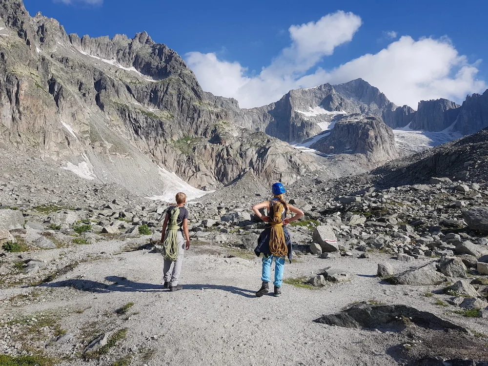 Alpingruppe am Furkapass 2020 | © JDAV Fulda | Johannes Schmidt