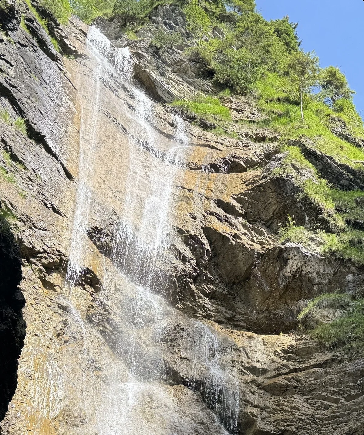 Schleierwasserfall | © JDAV Fulda | Johannes Schmidt
