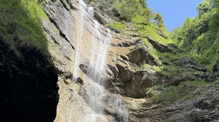 Schleierwasserfall | © JDAV Fulda | Johannes Schmidt