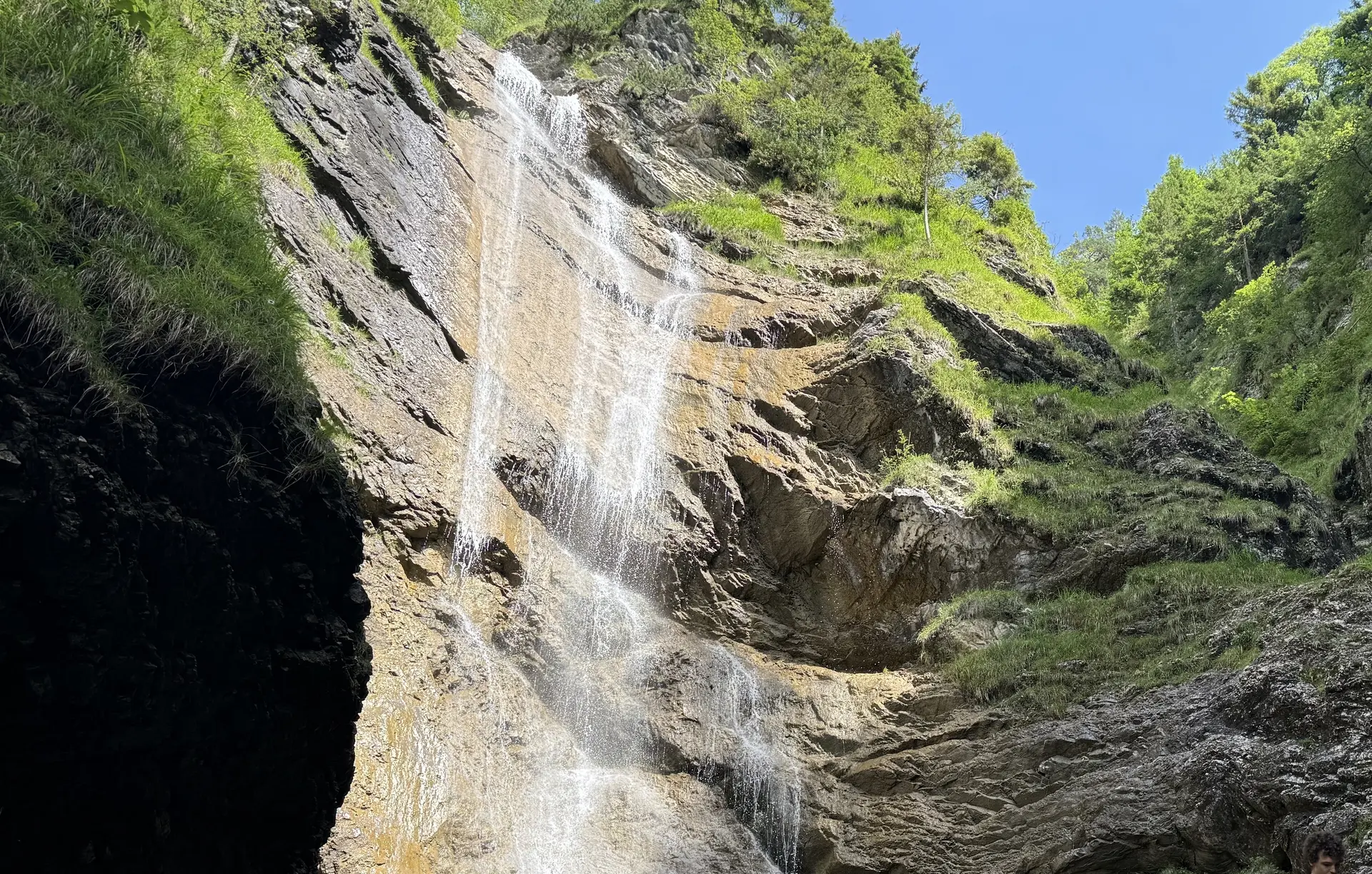 Schleierwasserfall | © JDAV Fulda | Johannes Schmidt