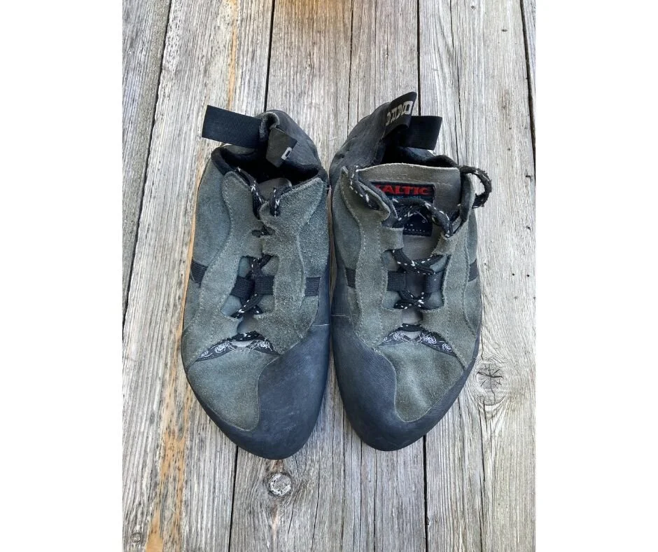 JDAV Fulda Kletterschuhe gebraucht nachhaltig | © Saskia Kessler | JDAV Fulda