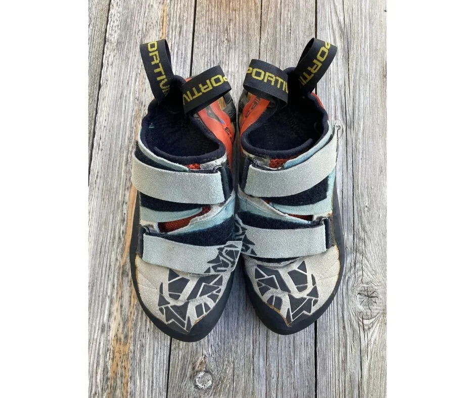 JDAV Fulda Kletterschuhe gebraucht nachhaltig | © Saskia Kessler | JDAV Fulda