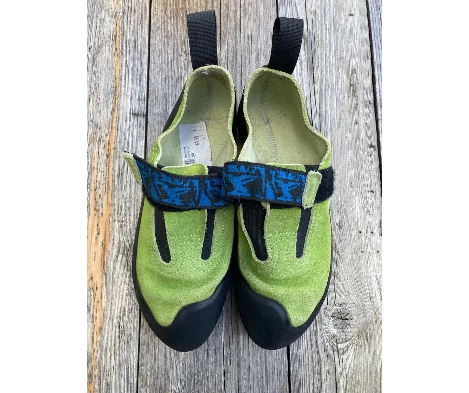 JDAV Fulda Kletterschuhe gebraucht nachhaltig | © Saskia Kessler | JDAV Fulda