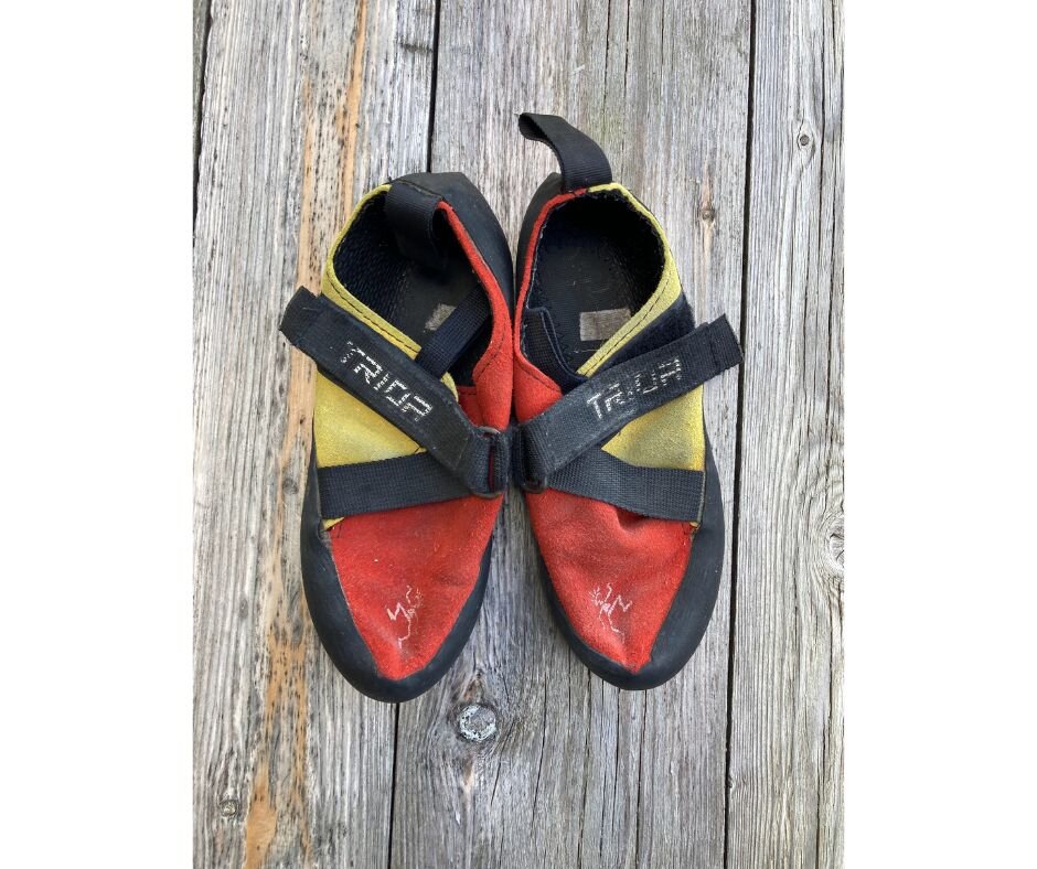 JDAV Fulda Kletterschuhe gebraucht nachhaltig | © Saskia Kessler | JDAV Fulda